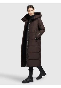 Khujo Soulani2Cappotto InvernaleDunkelbraun Donna Cappotti KH121U19Q-O11 -Khujo Negozio di alimentari 5b32b46c812640628b6e814b683f7a7e