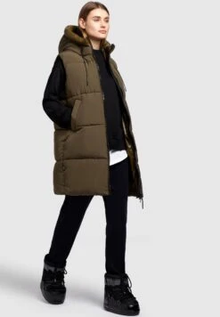 Khujo LynnSmanicatoDunkel Khaki Donna Giacche E Blazer KH121U1CD-M12 -Khujo Negozio di alimentari 5c15f3e781d94f519e7d00a047800f8c