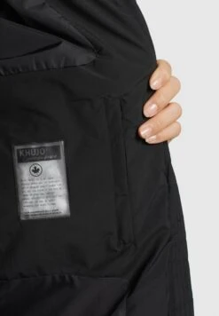 Khujo Bine - Cappotto Invernale - Schwarz -Khujo Negozio di alimentari 5c37af51072646458b9779bae128172f