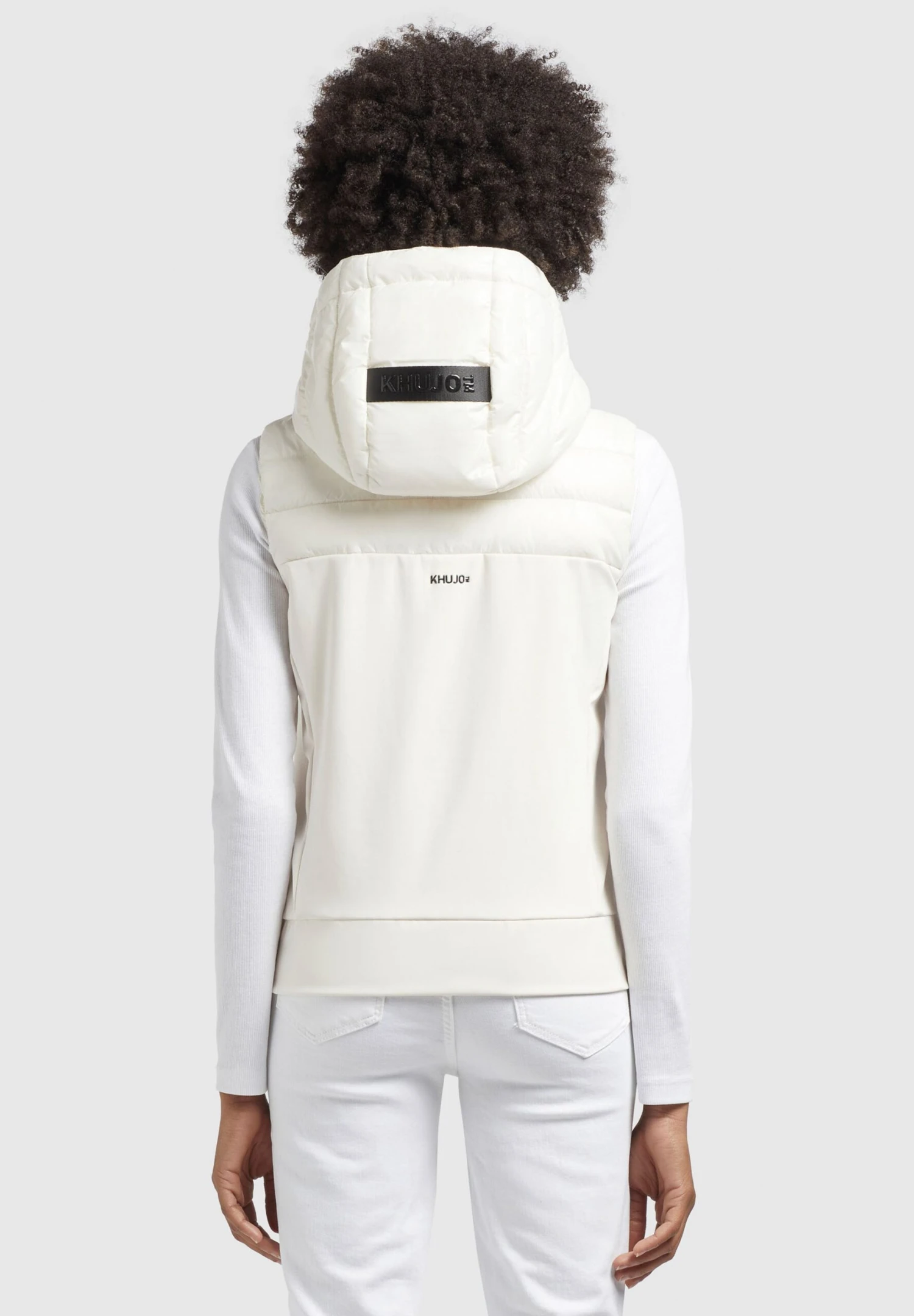 Khujo Fabia Shiny - Smanicato - Weiß 3 Khujo Fabia Shiny - Smanicato - Weiß - immagine 3