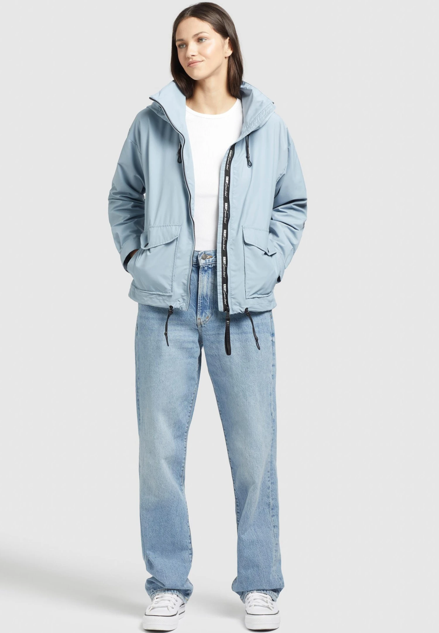 Khujo BlairGiacca Da Mezza StagioneHellblau Donna Giacche E Blazer KH121G0DK-K11 2 Khujo BlairGiacca Da Mezza StagioneHellblau Donna Giacche E Blazer KH121G0DK-K11 - immagine 2