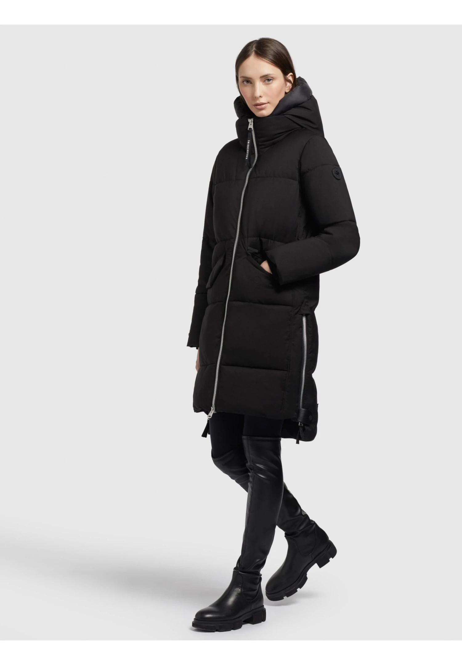 Khujo Yeony - Cappotto Invernale - Schwarz 2 Khujo Yeony - Cappotto Invernale - Schwarz - immagine 2