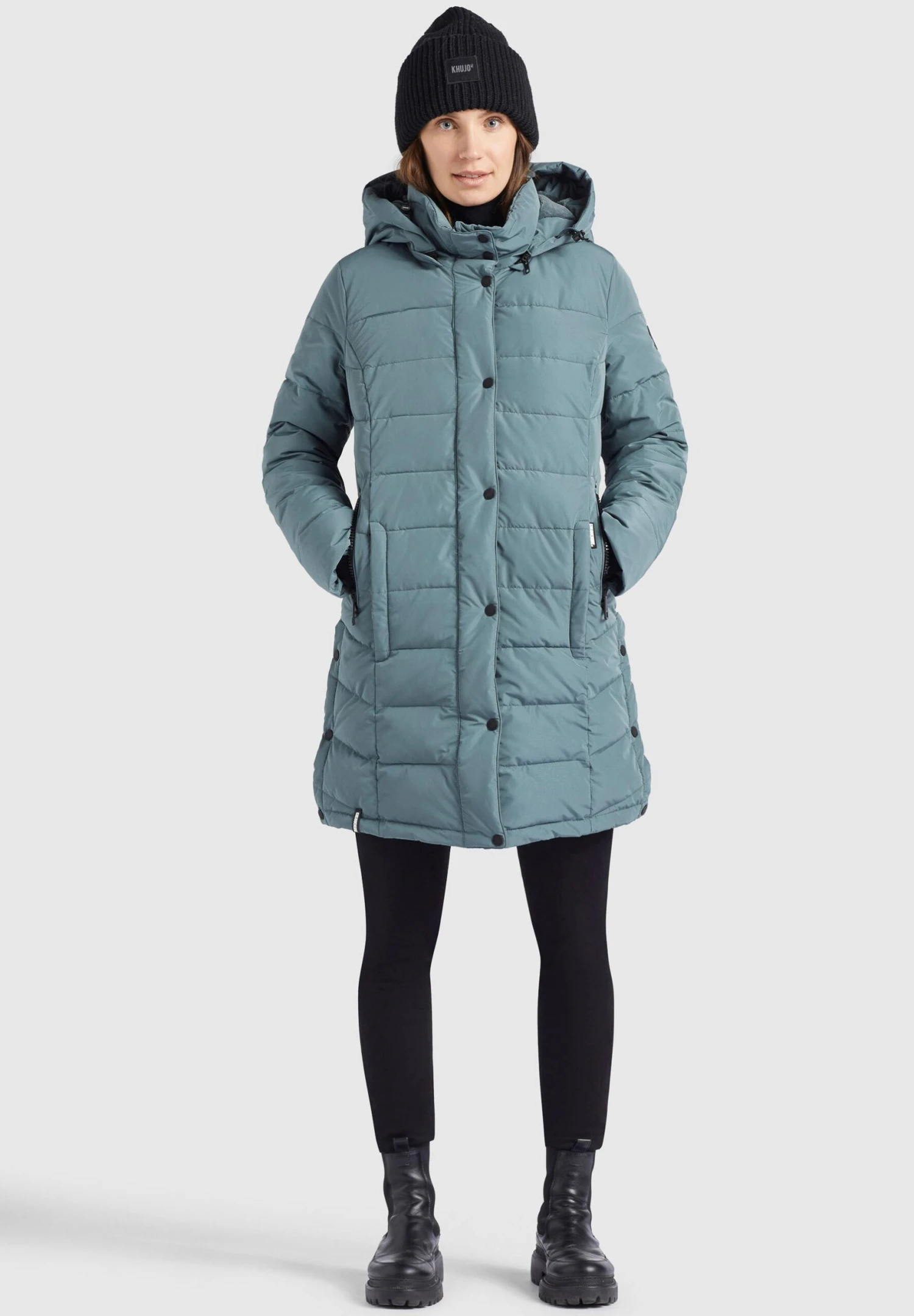 Khujo Delinas2Cappotto InvernaleBlaugrau Donna Cappotti KH121U0ZH-K12 1 Khujo Delinas2Cappotto InvernaleBlaugrau Donna Cappotti KH121U0ZH-K12