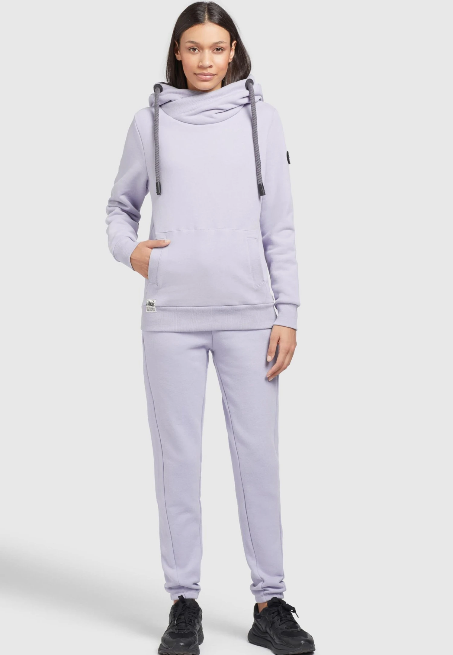 Khujo RhabeaFelpa Con CappuccioFlieder Donna Felpe KH121J077-I11 2 Khujo RhabeaFelpa Con CappuccioFlieder Donna Felpe KH121J077-I11 - immagine 2