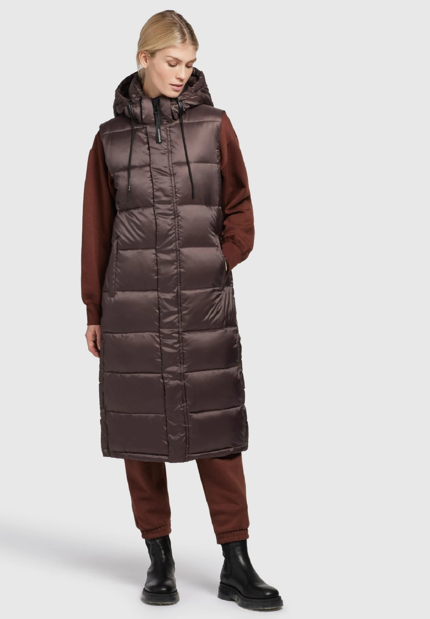 Khujo TourinSmanicatoTaupe Donna Giacche E Blazer KH121G0DO-B11 2 Khujo TourinSmanicatoTaupe Donna Giacche E Blazer KH121G0DO-B11 - immagine 2