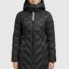 Khujo AnethCappotto InvernaleSchwarz Donna Cappotti KH121U15B-Q11