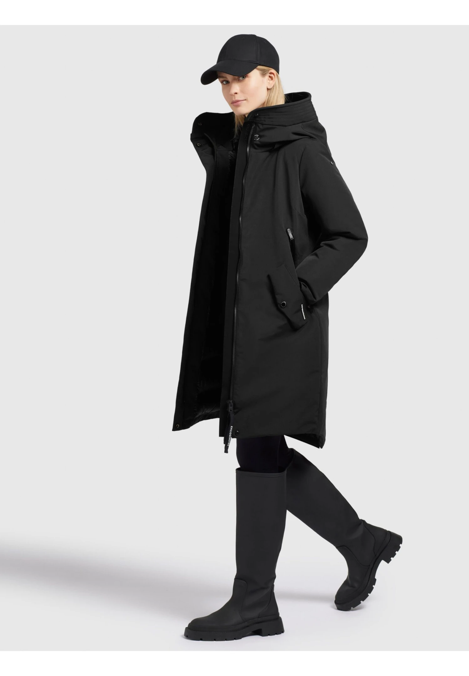 Khujo CharlynParkaSchwarz Donna Cappotti KH121U1CV-Q11 2 Khujo CharlynParkaSchwarz Donna Cappotti KH121U1CV-Q11 - immagine 2