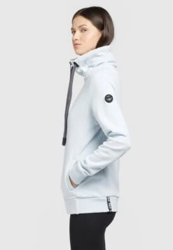 Khujo Tosta - Felpa Con Zip - Hellblau -Khujo Negozio di alimentari 62c41228591e4c62972d600cff5a3eb0