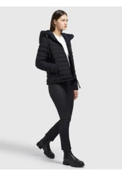Khujo Lovina3 MattGiacca InvernaleSchwarz Donna Giacche E Blazer KH121U19H-Q11 -Khujo Negozio di alimentari 62d5b5ec1f074e5294dced64885f4473