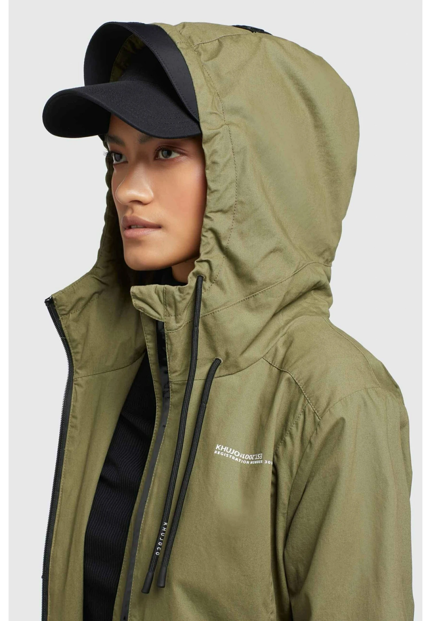 Khujo Rolava2Giacca Da Mezza StagioneOlivgrün Donna Giacche E Blazer KH121G0E9-N11 8 Khujo Rolava2Giacca Da Mezza StagioneOlivgrün Donna Giacche E Blazer KH121G0E9-N11 - immagine 8