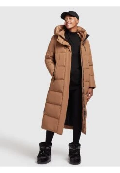 Khujo SoulaniCappotto InvernaleOcker Donna Cappotti KH121U13U-E11 -Khujo Negozio di alimentari 689ded0aadc045738f08847c8c31d5b3