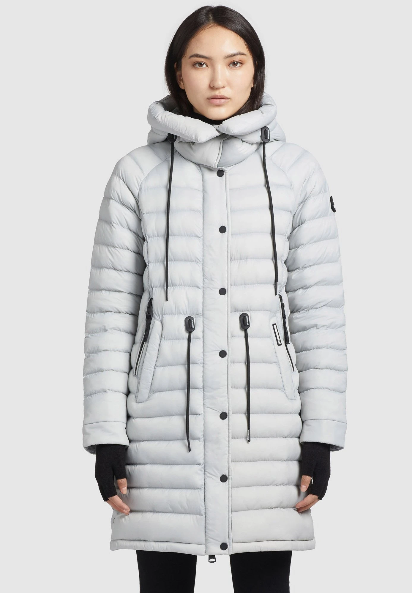 Khujo Mantel Niana ShineCappotto InvernaleHellgrau Donna Cappotti KH121U0YO-C11 1 Khujo Mantel Niana ShineCappotto InvernaleHellgrau Donna Cappotti KH121U0YO-C11