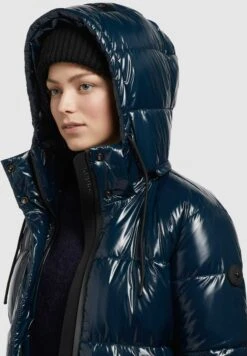 Khujo JadetCappotto InvernaleDunkelblau Donna Cappotti KH121U1BG-K11 -Khujo Negozio di alimentari 6a3aa6a8b30547ef858317ba24651ecc