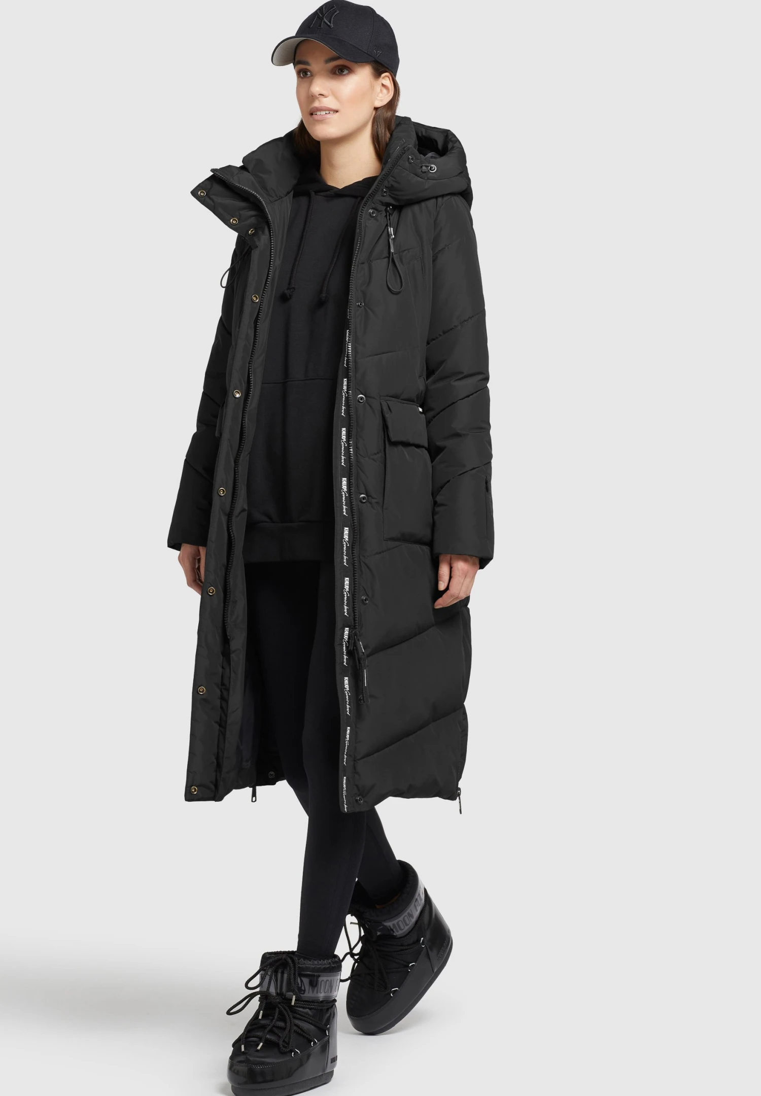 Khujo ElvitaCappotto InvernaleSchwarz Donna Cappotti KH121U14I-Q11 5 Khujo ElvitaCappotto InvernaleSchwarz Donna Cappotti KH121U14I-Q11 - immagine 5