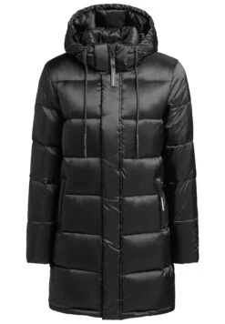 Khujo Word SatinCappotto InvernaleSchwarz Donna Cappotti KH121U157-Q11 -Khujo Negozio di alimentari 6b4026da9bbc4745921571983a893ef3