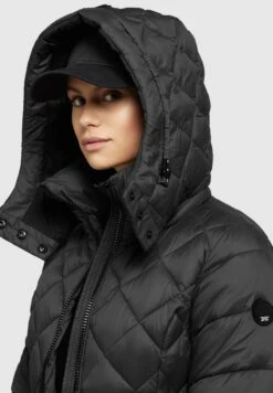 Khujo AnethCappotto InvernaleSchwarz Donna Cappotti KH121U15B-Q11 -Khujo Negozio di alimentari 6bc2d295fa0945a09274edcbe20a84b0