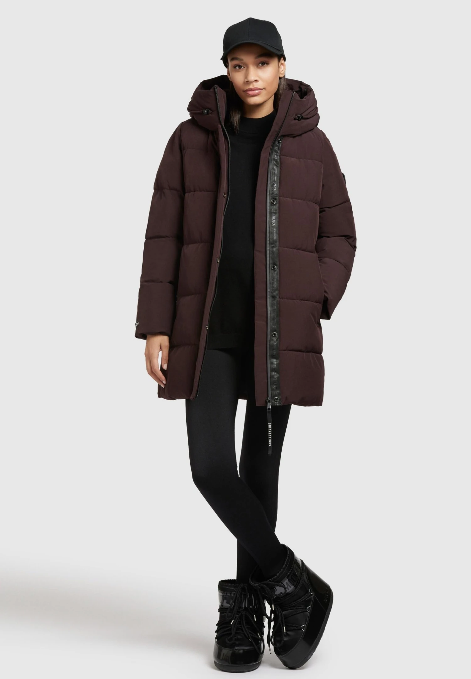 Khujo WenteCappotto InvernaleWeinrot Donna Cappotti KH121U15E-G11 2 Khujo WenteCappotto InvernaleWeinrot Donna Cappotti KH121U15E-G11 - immagine 2