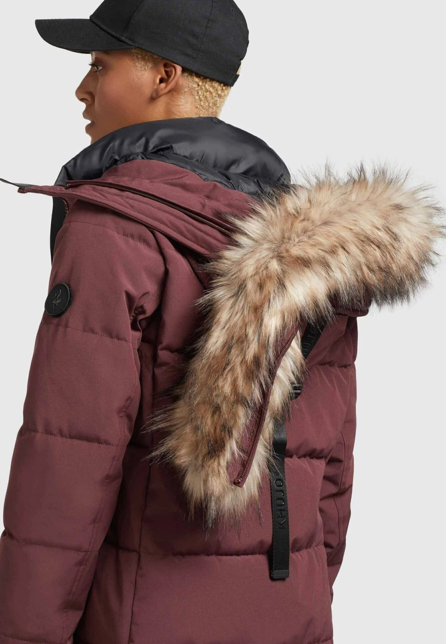 Khujo ClorenCappotto InvernaleDunkelrot Donna Cappotti KH121U158-G11 4 Khujo ClorenCappotto InvernaleDunkelrot Donna Cappotti KH121U158-G11 - immagine 4