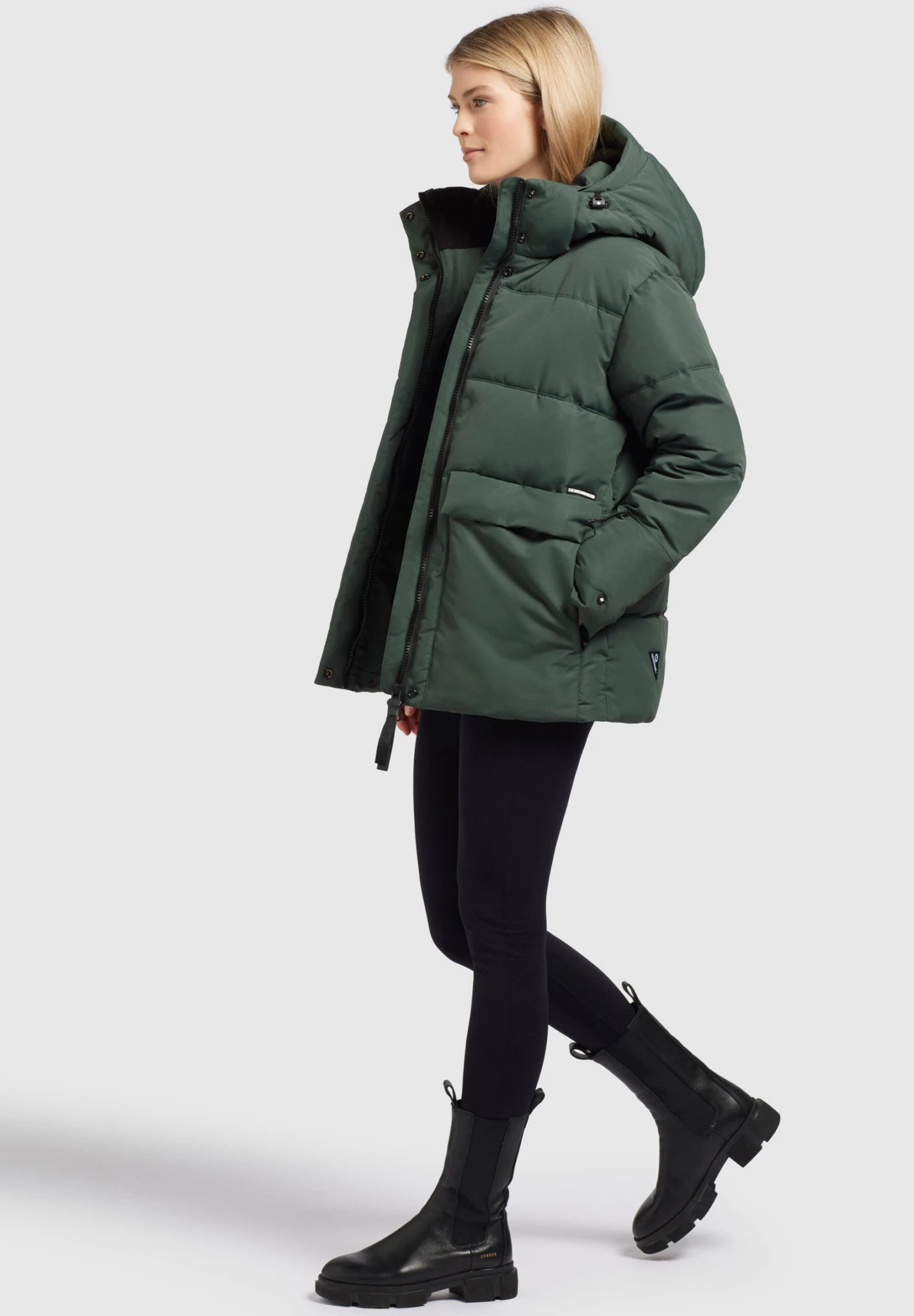 Khujo AdoraGiacca InvernaleBlaugrün Donna Giacche E Blazer KH121U1A7-M11 6 Khujo AdoraGiacca InvernaleBlaugrün Donna Giacche E Blazer KH121U1A7-M11 - immagine 6