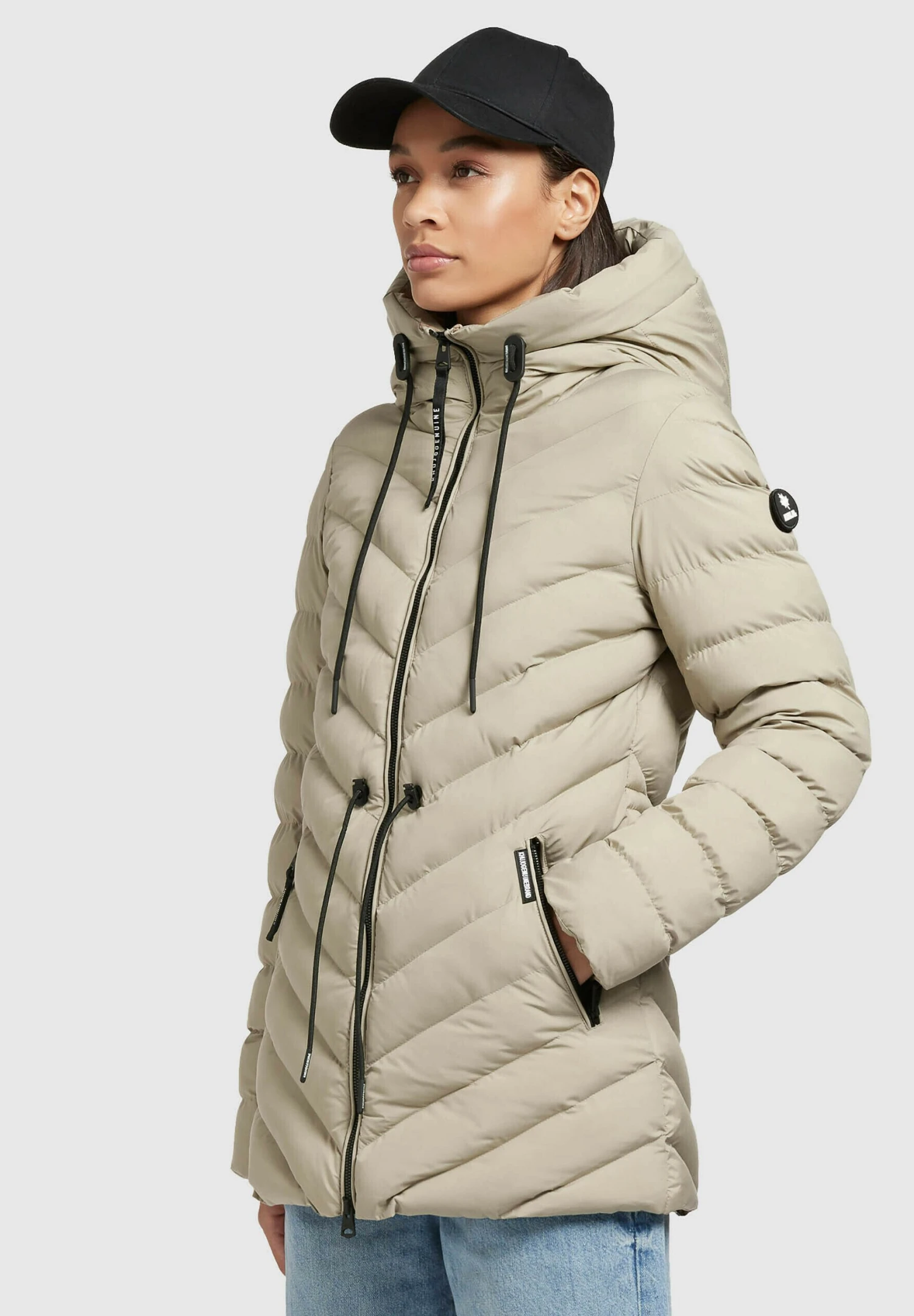 Khujo Giacca InvernaleBeige Donna Giacche E Blazer KH121U15O-B11 6 Khujo Giacca InvernaleBeige Donna Giacche E Blazer KH121U15O-B11 - immagine 6