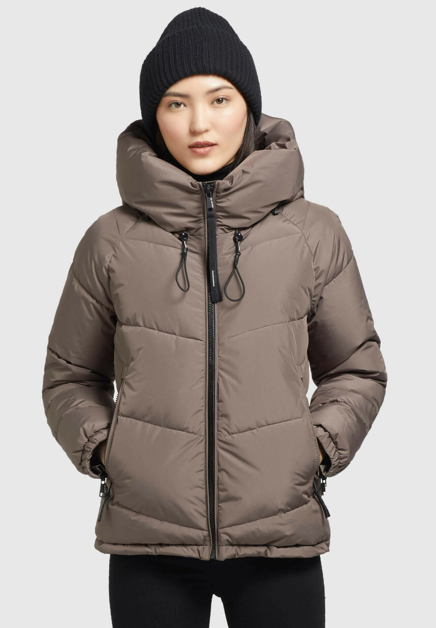 Khujo Esila 3Giacca InvernaleTaupe Donna Giacche E Blazer KH121U14A-B11 1 Khujo Esila 3Giacca InvernaleTaupe Donna Giacche E Blazer KH121U14A-B11