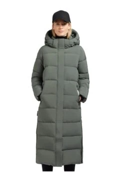 Khujo Saima MattCappotto InvernaleOlivgrau Donna Cappotti KH121U19Z-N11 -Khujo Negozio di alimentari 70669bbfb9b84ad1b96982781287e787