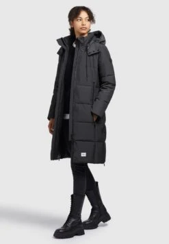 Khujo ViolaCappotto InvernaleDunkelgrau Donna Cappotti KH121U1AL-C11 -Khujo Negozio di alimentari 70ac0a0a548a4d389d06cc837c1273f2