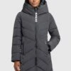 Khujo ForminCappotto InvernaleGrau Donna Cappotti KH121U14H-C11