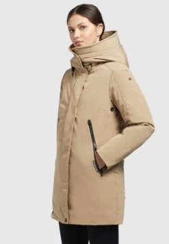 Khujo Viona4Cappotto InvernaleBeige Donna Cappotti KH121U1CS-B11 -Khujo Negozio di alimentari 72c121832de247008457155655ff29d1