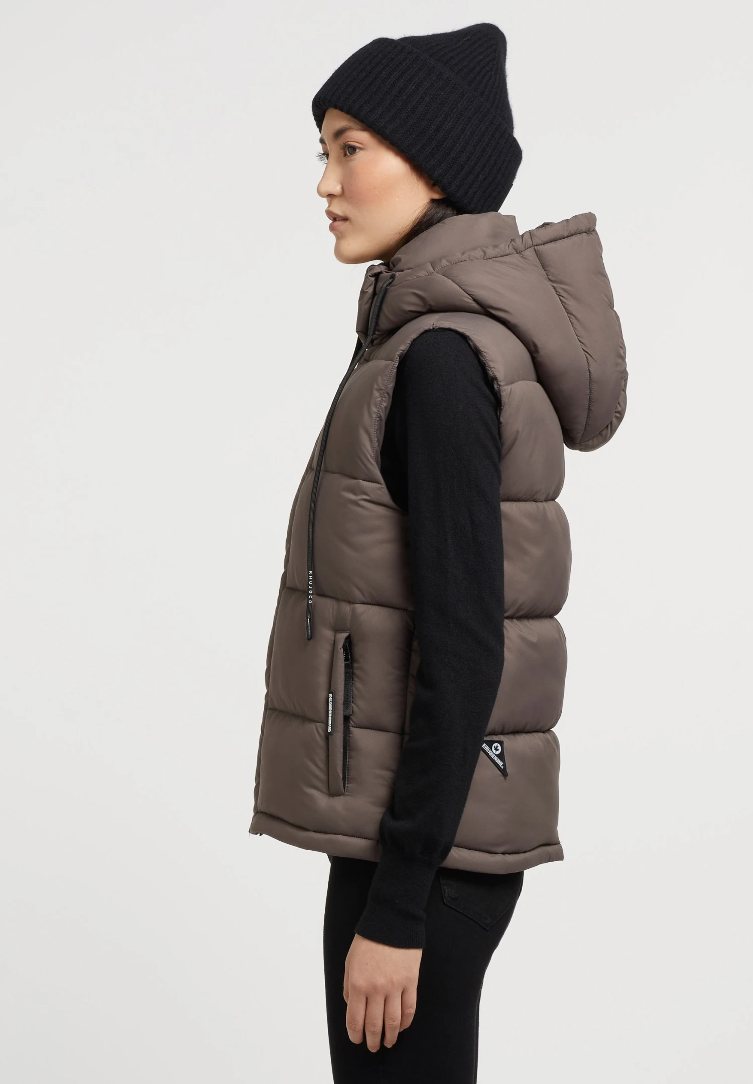 Khujo Eden MattSmanicatoTaupe Donna Giacche E Blazer KH121G0DP-B11 6 Khujo Eden MattSmanicatoTaupe Donna Giacche E Blazer KH121G0DP-B11 - immagine 6