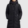 Khujo Huba2Cappotto InvernaleSchwarz Donna Cappotti KH121U1A6-Q11