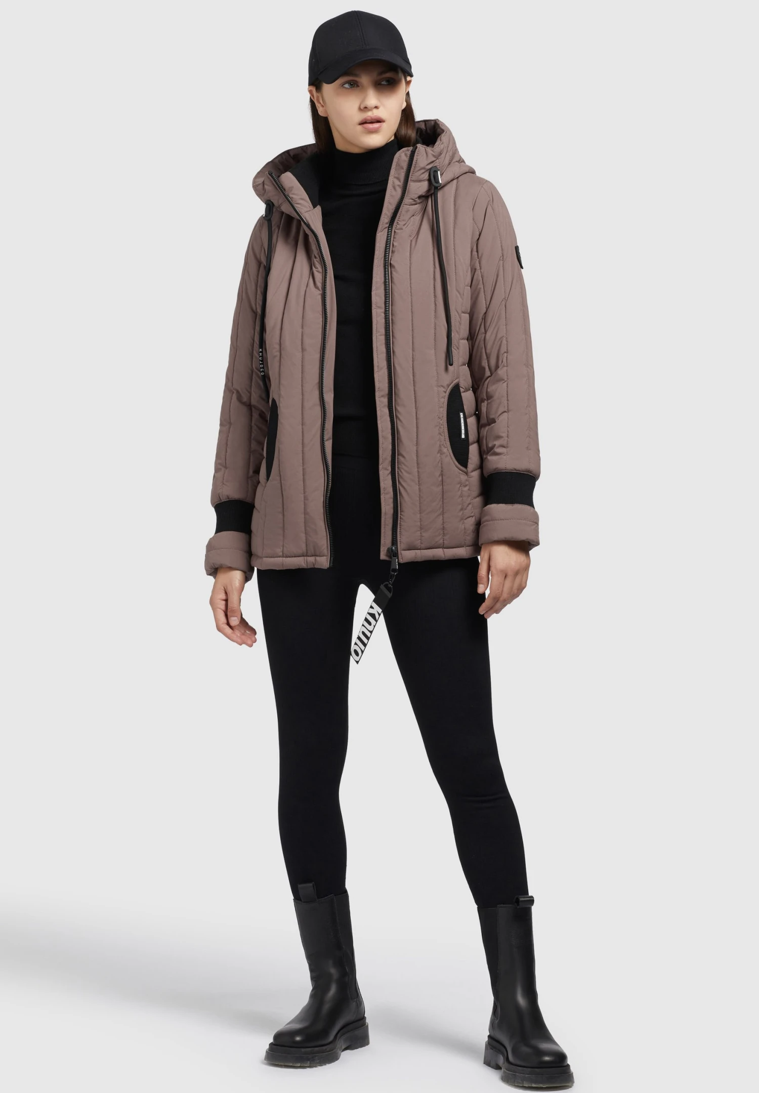 Khujo Tweety Prime - Giacca Invernale - Taupe 2 Khujo Tweety Prime - Giacca Invernale - Taupe - immagine 2