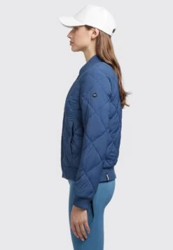 Khujo Leona - Giubbotto Bomber - Blau -Khujo Negozio di alimentari 75720f335efc446d82f6b948e927e2ea