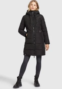 Khujo Elessa2Cappotto InvernaleSchwarz Donna Cappotti KH121U103-Q11