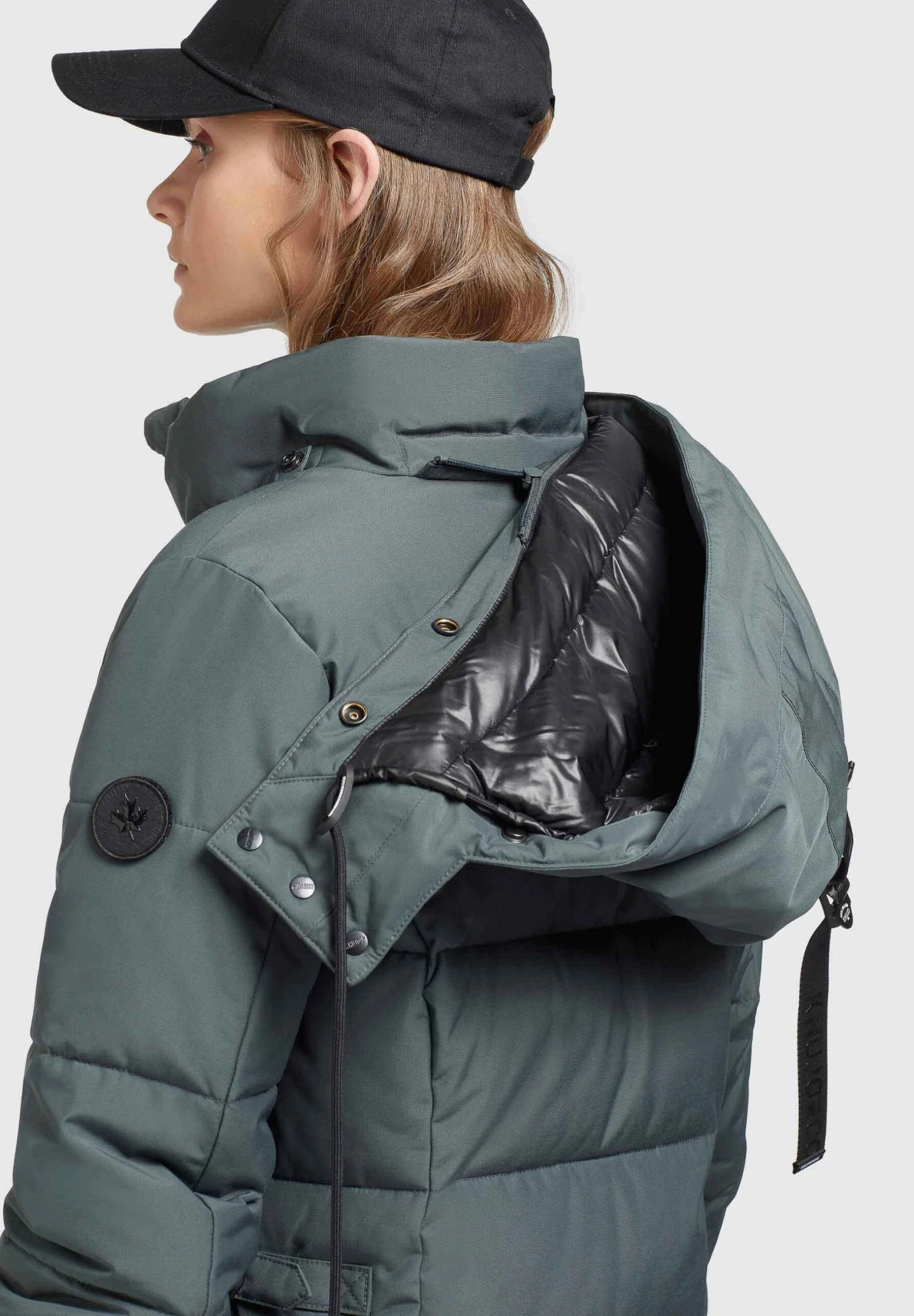 Khujo ClivCappotto CortoTürkisgrün Donna Cappotti KH121U15G-L11 5 Khujo ClivCappotto CortoTürkisgrün Donna Cappotti KH121U15G-L11 - immagine 5