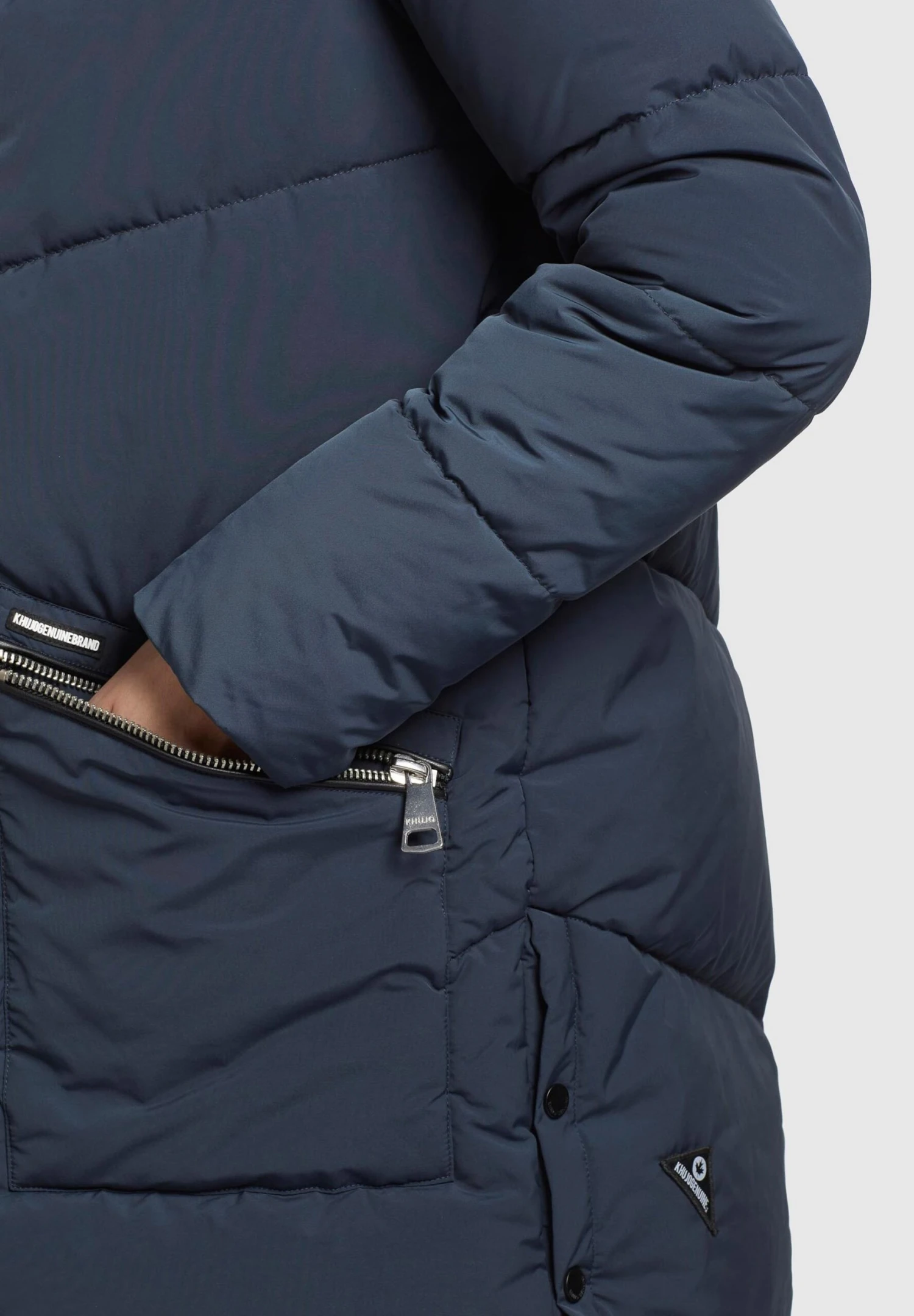 Khujo BineCappotto InvernaleBlaugrau Donna Cappotti KH121U11G-K11 7 Khujo BineCappotto InvernaleBlaugrau Donna Cappotti KH121U11G-K11 - immagine 7