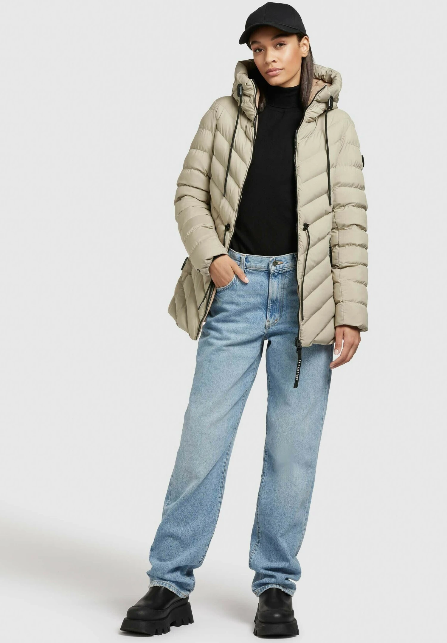 Khujo Giacca InvernaleBeige Donna Giacche E Blazer KH121U15O-B11 2 Khujo Giacca InvernaleBeige Donna Giacche E Blazer KH121U15O-B11 - immagine 2