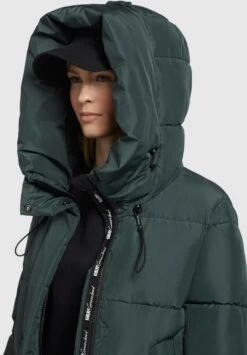 Khujo SoulaniCappotto InvernaleBlaugrün Donna Cappotti KH121U1BK-M11 -Khujo Negozio di alimentari 7a9772f7f7644fde96c0135e9e2b524f