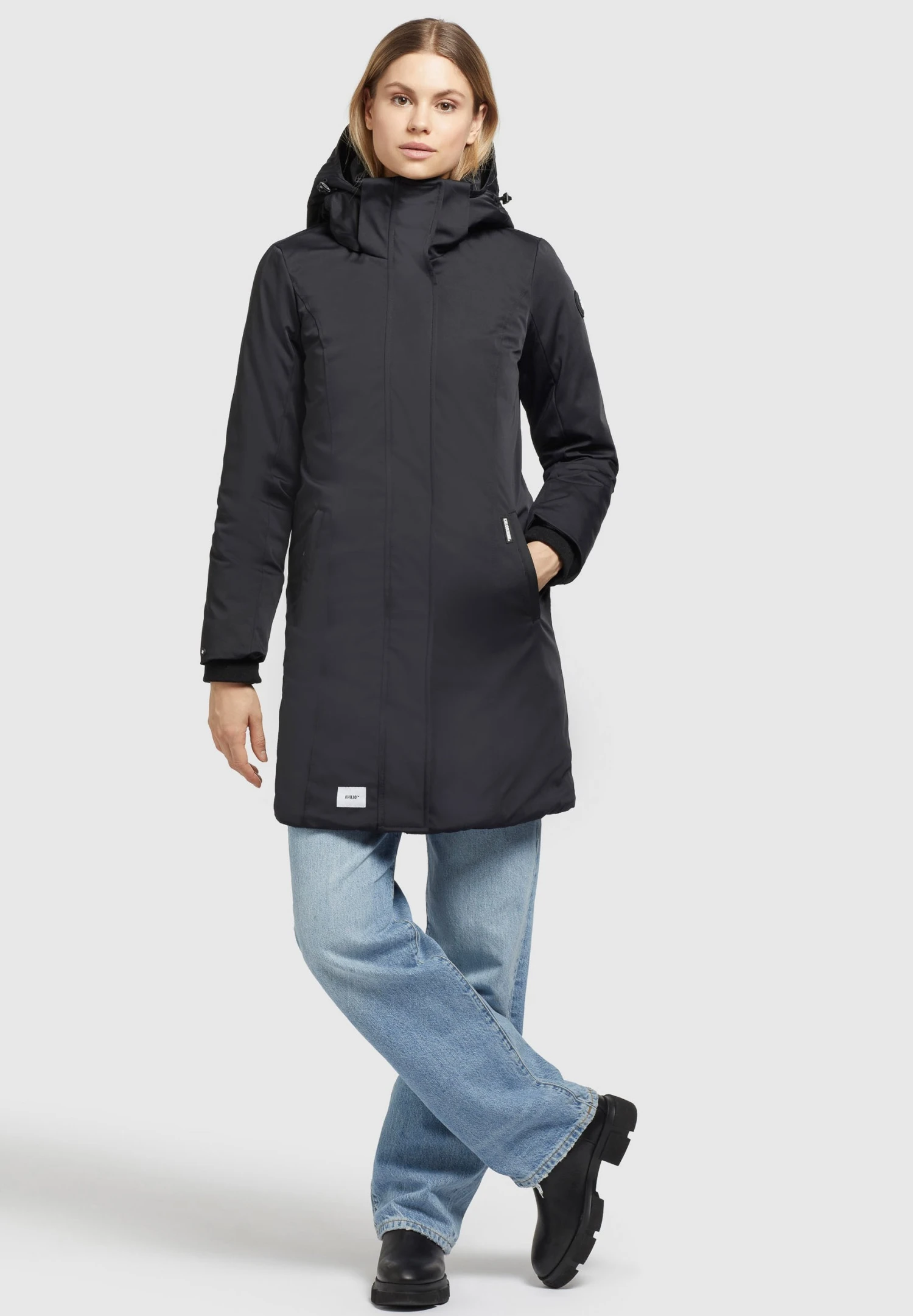 Khujo BlossomCappotto InvernaleSchwarz Donna Cappotti KH121U16C-Q11 2 Khujo BlossomCappotto InvernaleSchwarz Donna Cappotti KH121U16C-Q11 - immagine 2