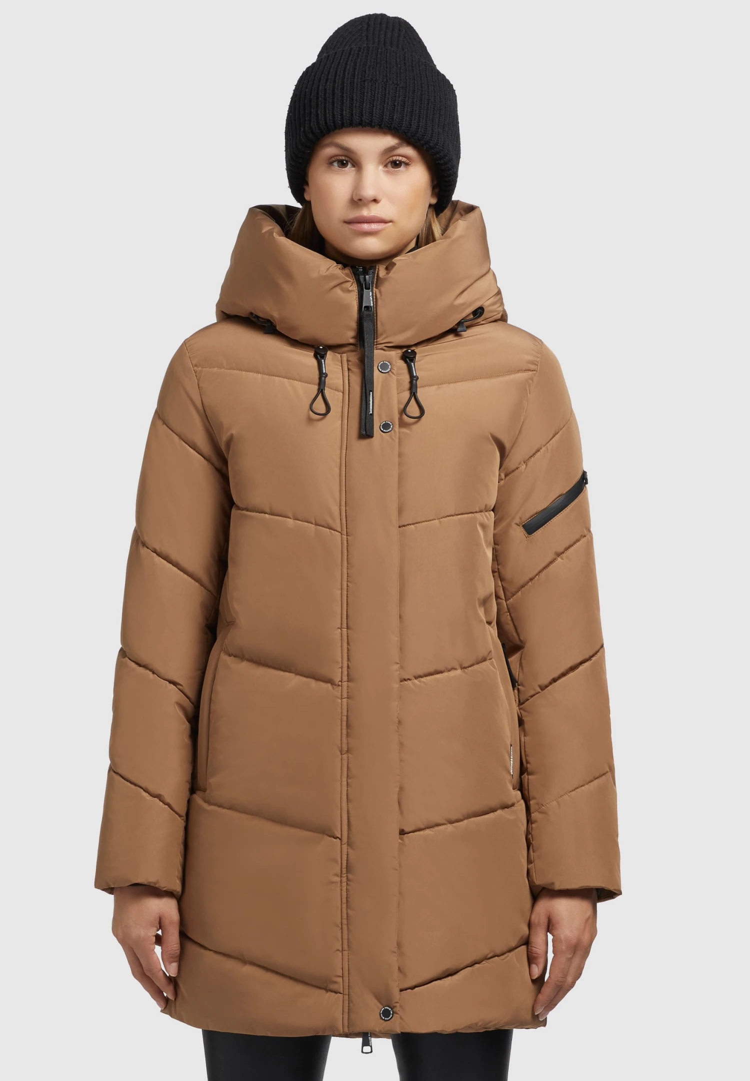 Khujo Jordis4Cappotto InvernaleHellbraun Donna Cappotti KH121U1DK-O11 1 Khujo Jordis4Cappotto InvernaleHellbraun Donna Cappotti KH121U1DK-O11