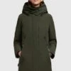 Khujo Viona3Cappotto InvernaleDunkelgrün Donna Cappotti KH121U15A-M11