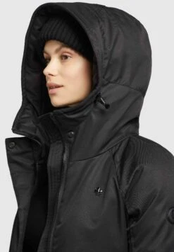 Khujo SemieCappotto InvernaleSchwarz Donna Cappotti KH121U1D6-Q11 -Khujo Negozio di alimentari 833cc1379251448096c416d83dc50303