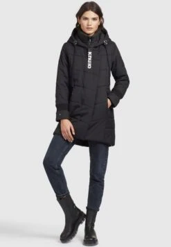 Khujo Elva StructuredCappotto InvernaleSchwarz Donna Cappotti KH121U110-Q11 -Khujo Negozio di alimentari 8342645c2ff14e8c8528d472f8557252
