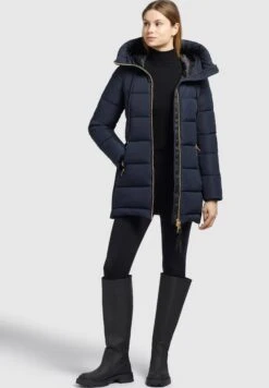 Khujo SiskaCappotto InvernaleDunkelblau Donna Cappotti KH121U1AA-K11 -Khujo Negozio di alimentari 8356e03ef60944b7a03a4be13ef775ad