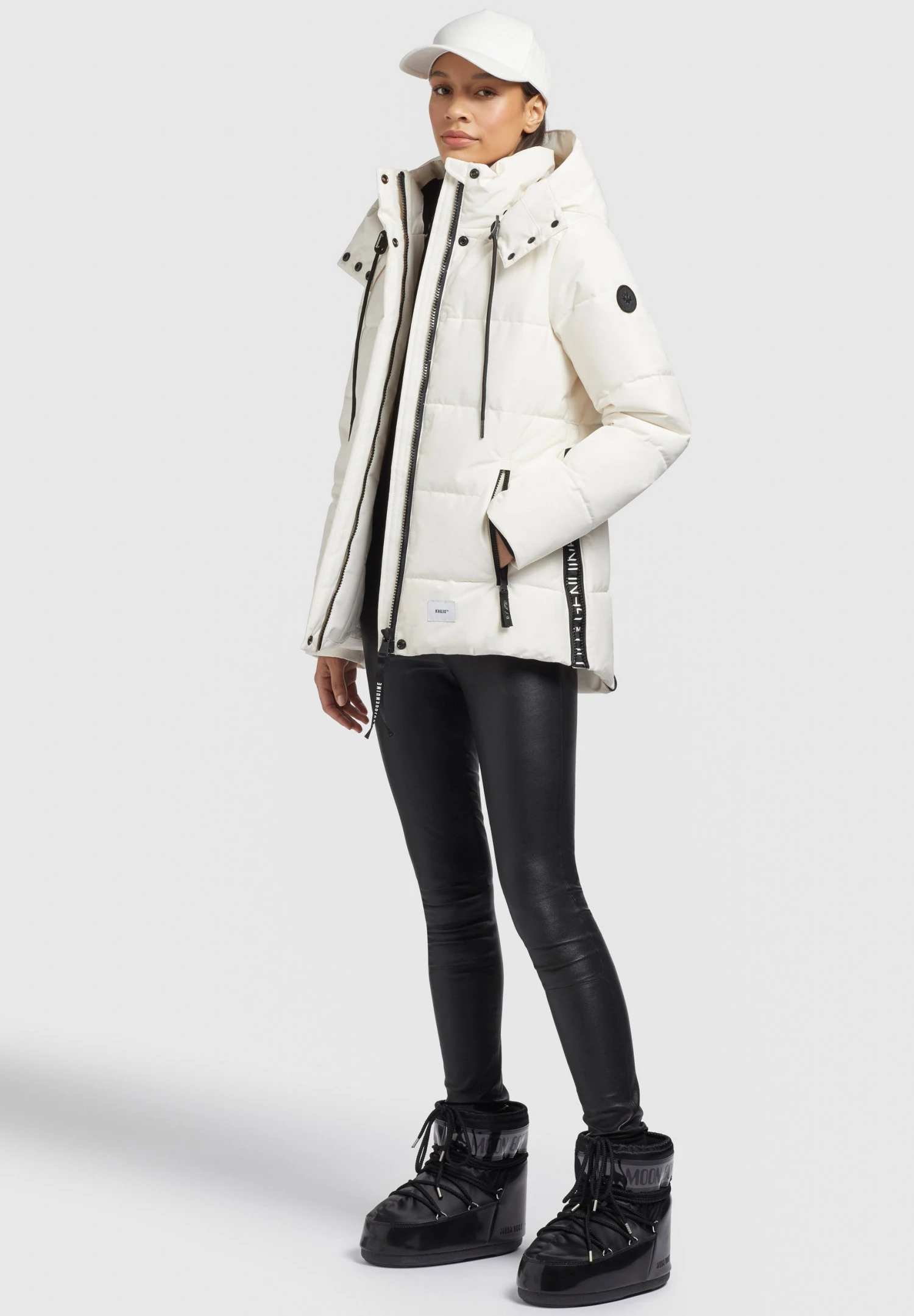 Khujo CineCappotto InvernaleNaturweiß Donna Cappotti KH121U1BT-A11 2 Khujo CineCappotto InvernaleNaturweiß Donna Cappotti KH121U1BT-A11 - immagine 2