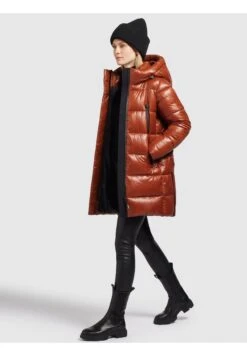 Khujo Cardi ShinyCappotto InvernaleRotbraun Donna Cappotti KH121U1AE-O11 14 Khujo Cardi ShinyCappotto InvernaleRotbraun Donna Cappotti KH121U1AE-O11 -Khujo Negozio di alimentari 8416bcacbb754e8a9ceb53ef799068e2