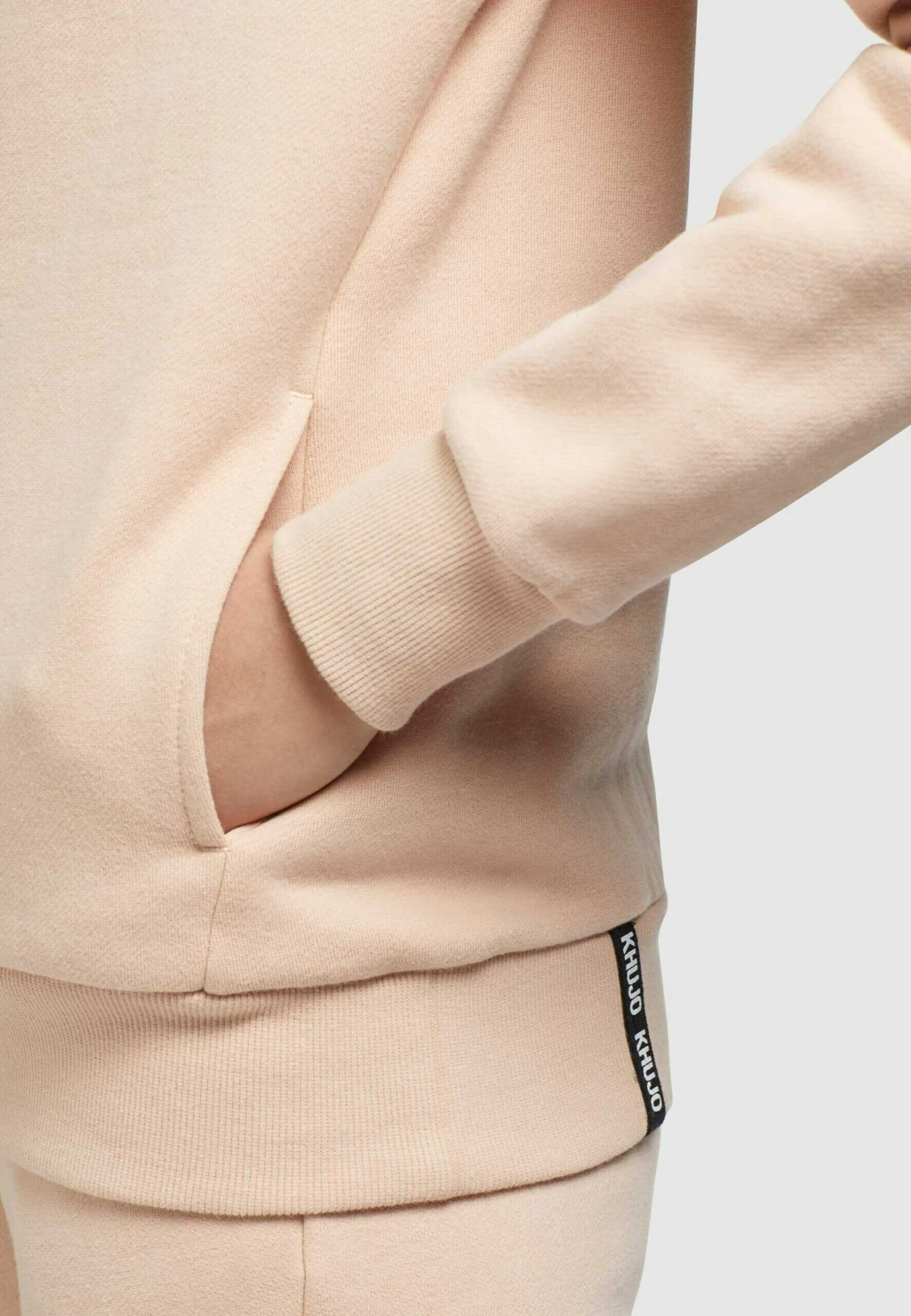 Khujo KarimaFelpa Con CappuccioAprikot Donna Felpe KH121J076-H11 4 Khujo KarimaFelpa Con CappuccioAprikot Donna Felpe KH121J076-H11 - immagine 4