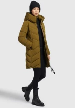 Khujo DarkaCappotto InvernaleGoldbraun Donna Cappotti KH121U19Y-E11 -Khujo Negozio di alimentari 848a27067aba427eb604ea2fb363923e