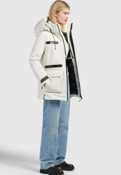 Khujo TalaParkaNaturweiß Donna Cappotti KH121U1CZ-A11 -Khujo Negozio di alimentari 86070059149a49ba90ef2cb83f913444