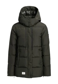 Khujo EuniceCappotto InvernaleDunkeloliv Donna Cappotti KH121U168-N11 -Khujo Negozio di alimentari 87c82318d2484c1ba88e3005db494f19